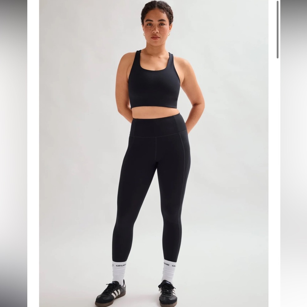 Girlfriend Collective Black Compressive High-Rise Leggings